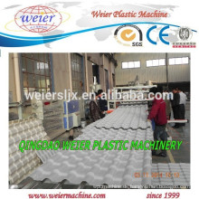 PVC UPVC Bambus Dach Blatt Produktionslinie